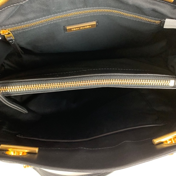 New Tory Burch Fleming Triple Compartment Tote - Picture 8 of 8